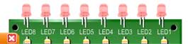 LED8は消えている